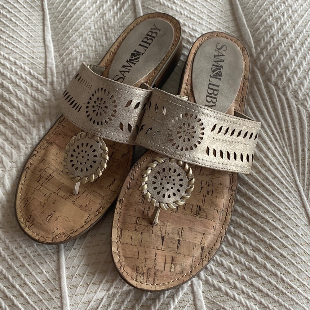 Gold Sandals